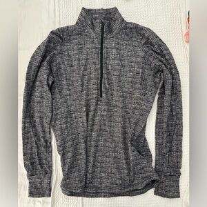 Lululemon Long Sleeve Quarter Zip Run Top